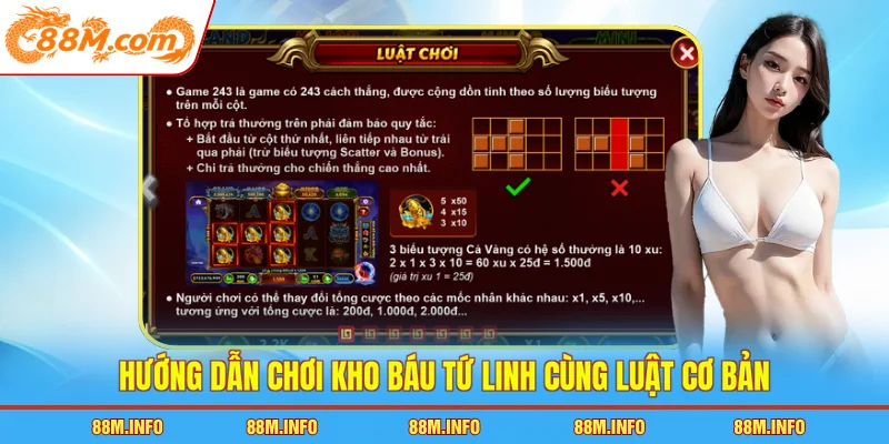 Hướng dẫn chơi kho báu tứ linh cùng luật cơ bản