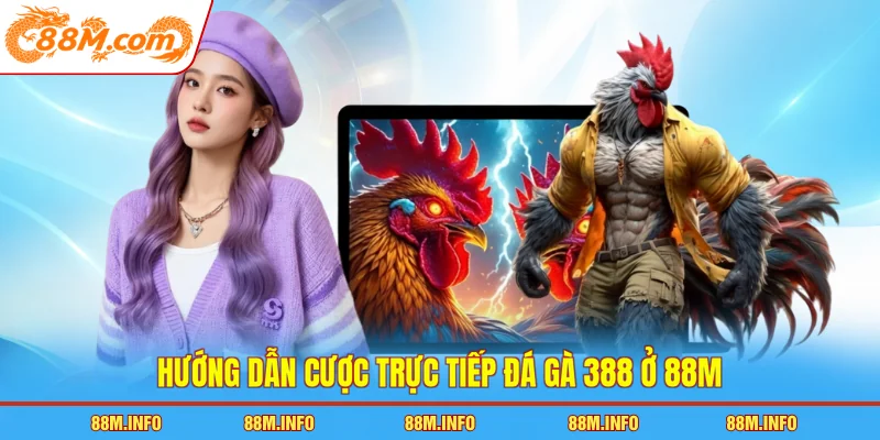 Hướng dẫn cược trực tiếp đá gà 388 ở 88M