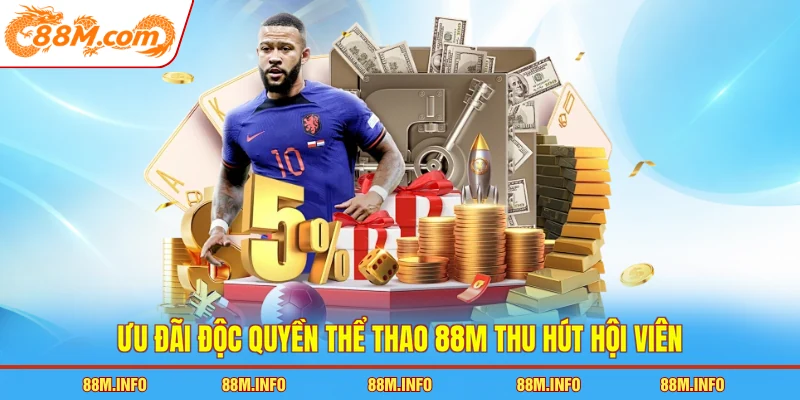 Ưu đãi độc quyền thể thao 88M thu hút hội viên